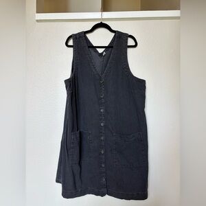 Old Navy Charcoal Sleeveless Dress